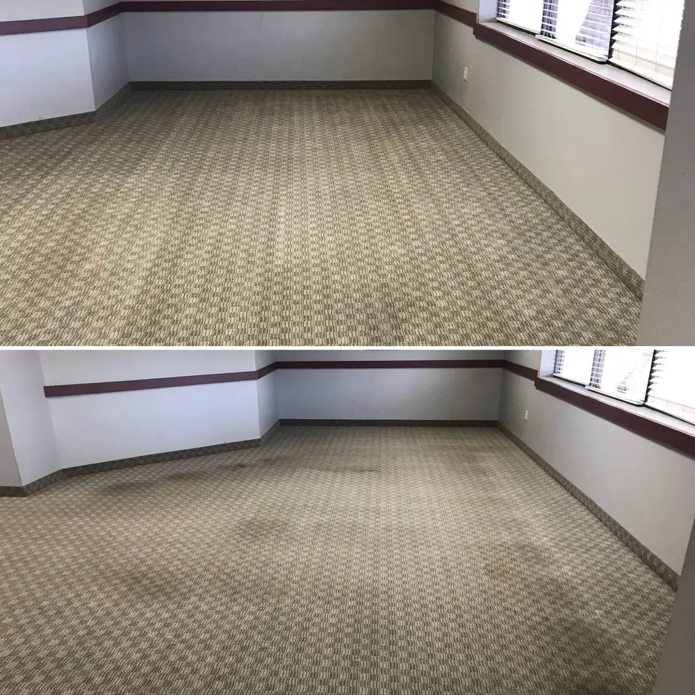 commercial cleaning before and after